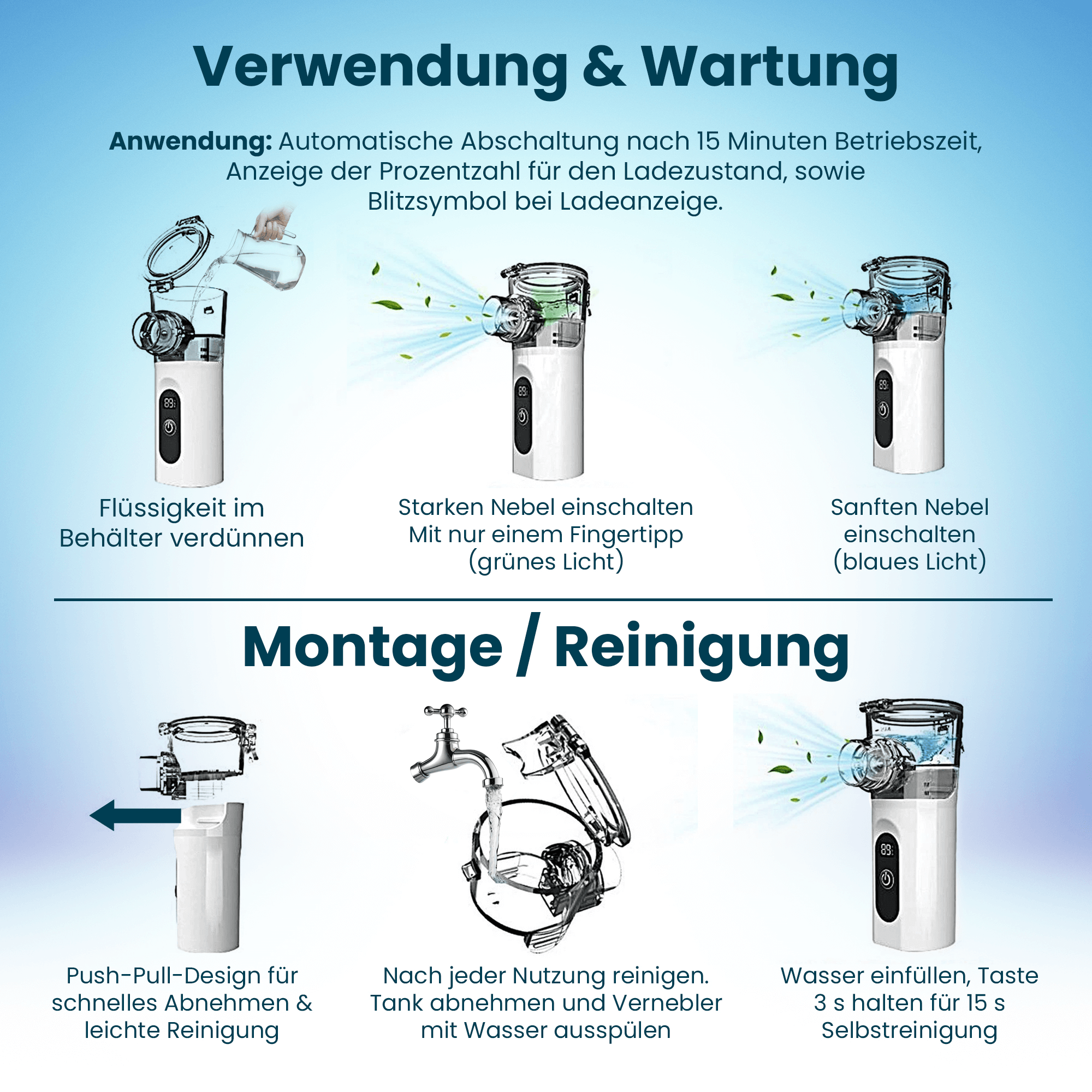 VaneyoGO Inhalator - Tief durchatmen. Stark durchs Leben.
