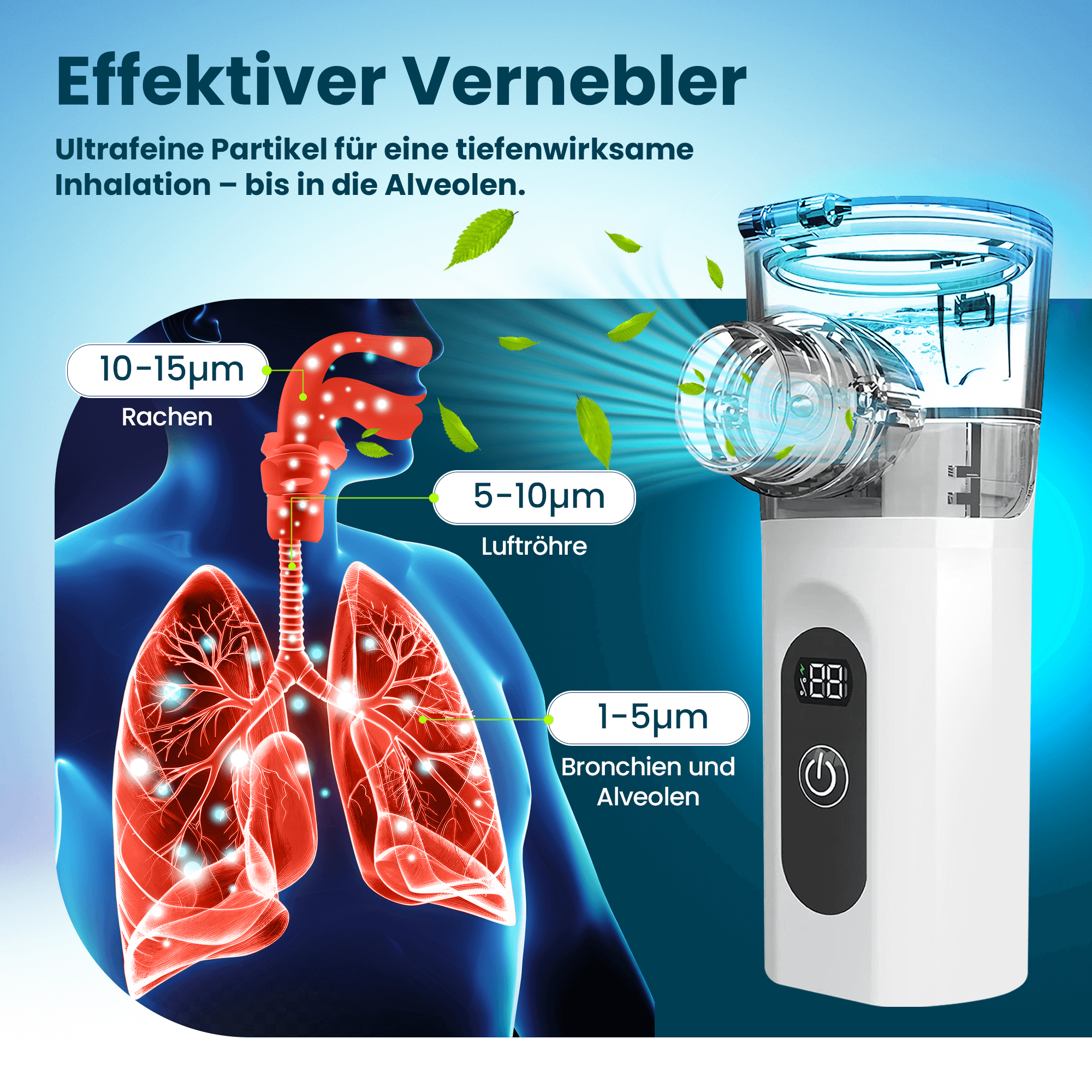 VaneyoGO Inhalator - Tief durchatmen. Stark durchs Leben.