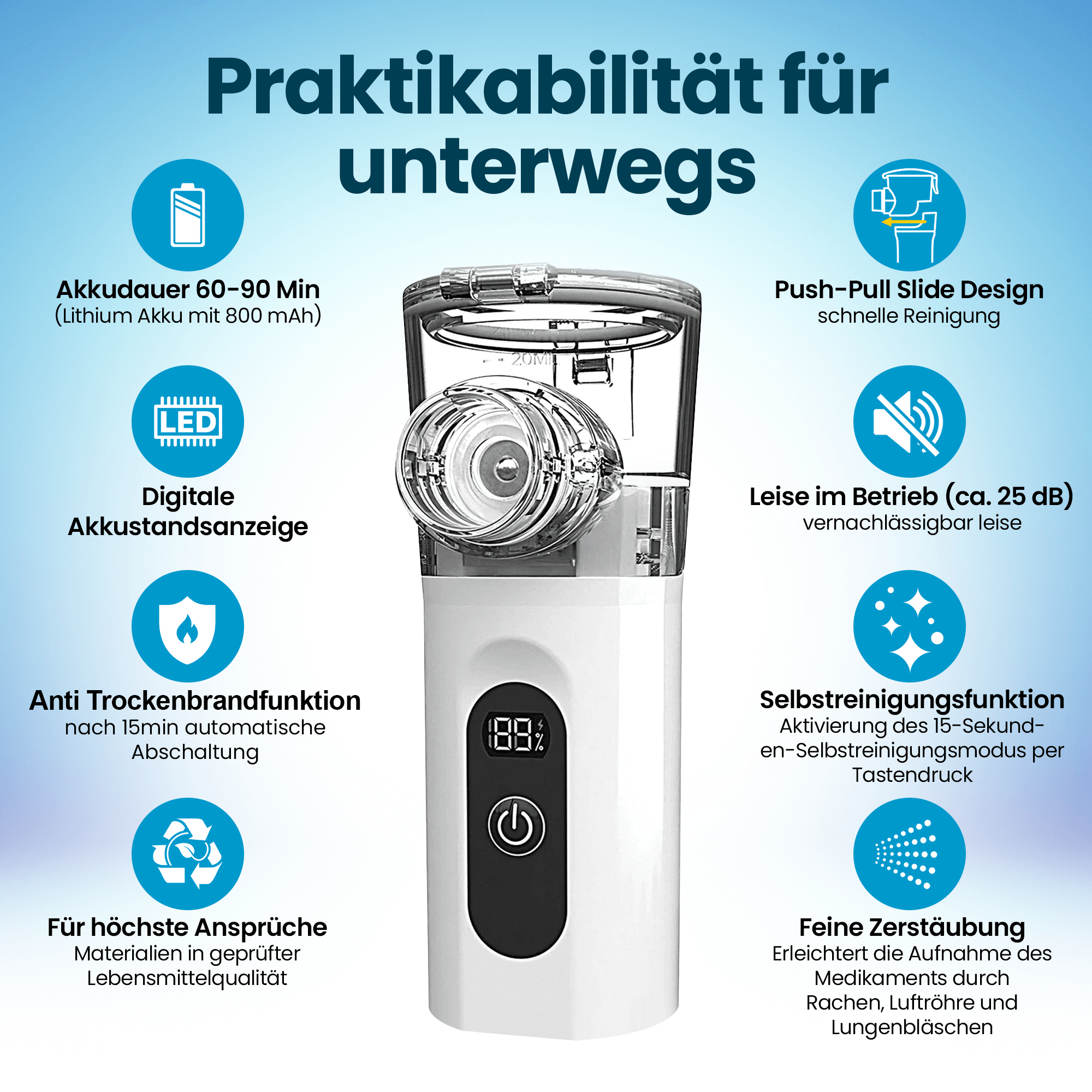 VaneyoGO Inhalator - Tief durchatmen. Stark durchs Leben.