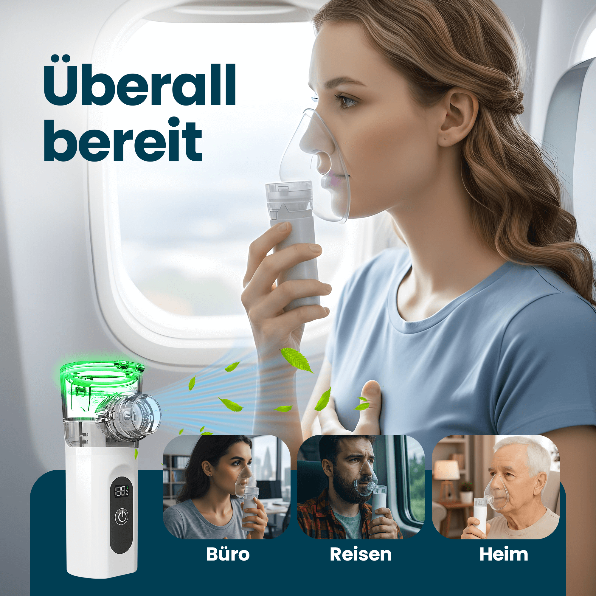 VaneyoGO Inhalator - Tief durchatmen. Stark durchs Leben.